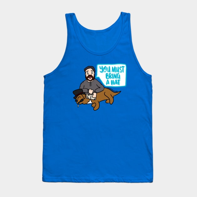 Tom Hardy - CBeebies Bring a Hat Tank Top by iseasilyamused